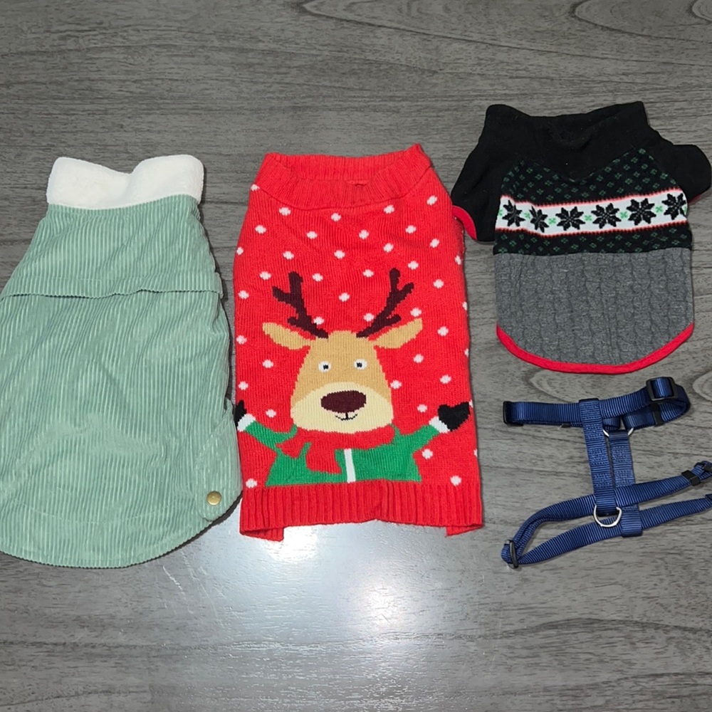 Dog Cloths and Accessories Bundle